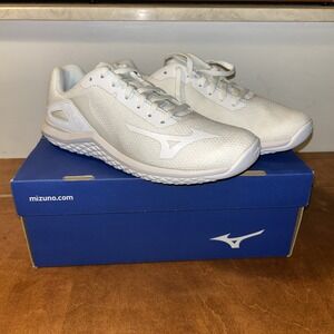 Mizuno TF-01 Training Cross Trainer White Shoes Sneakers Women's Size 8